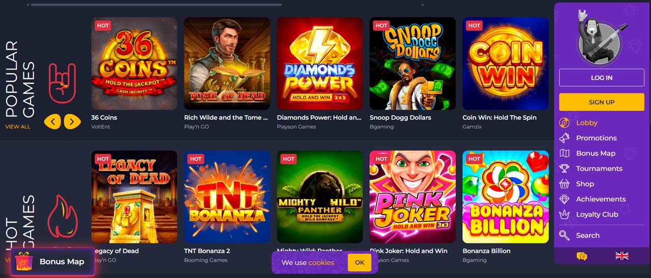 Rolling Slots games